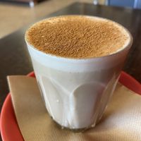 A cheeky chai on the side  at Jamworks Gourmet Foods in Glen Aplin