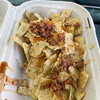Nachos at Peace Cafe in Honolulu