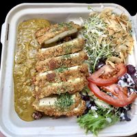 Vegan katsu  at Peace Cafe in Honolulu