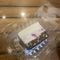 Strawberry cheesecake   at Peace Cafe in Honolulu