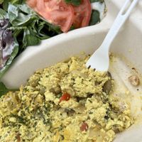 Tofu scramble   at Peace Cafe in Honolulu
