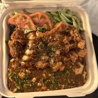 Tofu katsu mapo, I believe it was a special  at Peace Cafe in Honolulu
