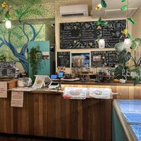 Front counter   at Peace Cafe in Honolulu