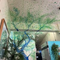 Fun art!  at Peace Cafe in Honolulu