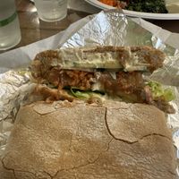 haina sandwich   at Peace Cafe in Honolulu