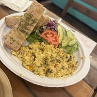 Tofu scramble, really good  at Peace Cafe in Honolulu