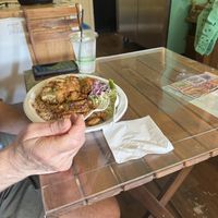 Katsu plate  at Peace Cafe in Honolulu