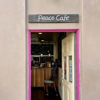   at Peace Cafe in Honolulu
