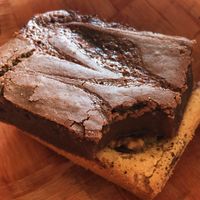 Chocolate Mochi at Peace Cafe in Honolulu