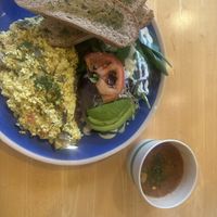   at Peace Cafe in Honolulu