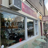 Entrancee  at Peace Cafe in Honolulu