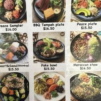   at Peace Cafe in Honolulu