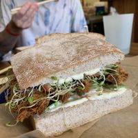   at Peace Cafe in Honolulu