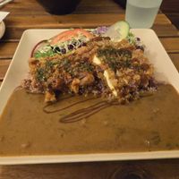 Katsu curry at Peace Cafe in Honolulu