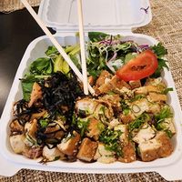 Poke bowl at Peace Cafe in Honolulu