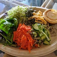 Soba salad at Peace Cafe in Honolulu