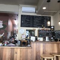 Order at the counter at Peace Cafe in Honolulu
