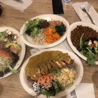 Everything is delicious! at Peace Cafe in Honolulu