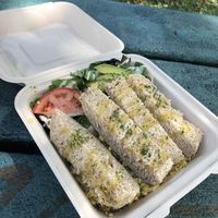 Warm bread at Peace Cafe in Honolulu