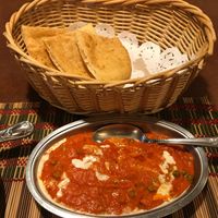 mutter paneer at Raja in Kobe