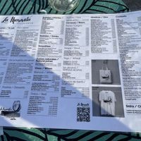 Menú  at La Marmota in La Palma