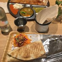 Vegan chappati  at Ganesh in Brussels