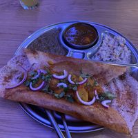 Vegan dosa at Ganesh in Brussels