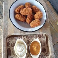 Oma Bobs mini vegetable croquettes at Downtown in Dordrecht