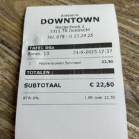 bill  at Downtown in Dordrecht