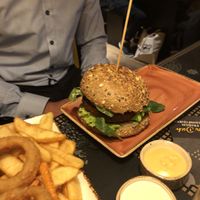 Vegan Truffle burger   at Peter Pane in Stuttgart