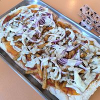 Döner Kebab Pinsa  at Tolstoy in Vienna