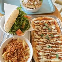 Variedad de platos  at Tolstoy in Vienna