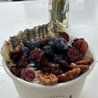  Peanut butter smoothie bowl  at Matcha Mama - Centro in Tulum