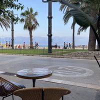 The view from the terrace.  at Cinnamon in Sitges