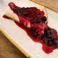 Cheesecake at Cinnamon in Sitges