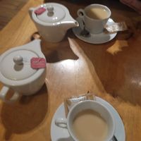 Té chai con cúrcuma y leche de avena at Cinnamon in Sitges