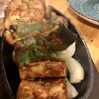 Tandoori tofu and veg.  at Cinnamon in Sitges