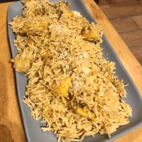 No chicken Biryani .  at Cinnamon in Sitges