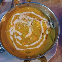 Curry de garbanzos y tofu at Cinnamon in Sitges