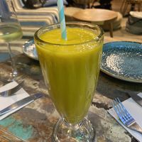 Mango lassi 🥭  at Cinnamon in Sitges