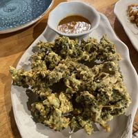 Kale Pakoras - Incredible!   at Cinnamon in Sitges