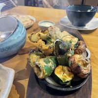 Vegetable and Tofu Tandoori  at Cinnamon in Sitges