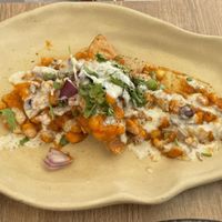 Samosas  at Cinnamon in Sitges