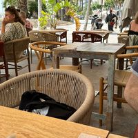 Outside at Cinnamon in Sitges