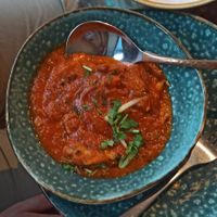 "No pollo" Tikka masala at Cinnamon in Sitges