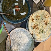 Tofu palak  at Cinnamon in Sitges