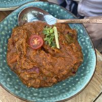 Beef mince curry  at Cinnamon in Sitges