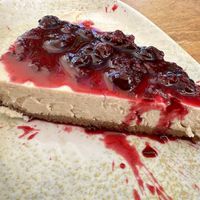 Cheesecake .  at Cinnamon in Sitges
