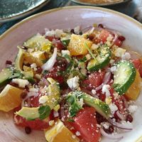 Citrus salad at Cinnamon in Sitges