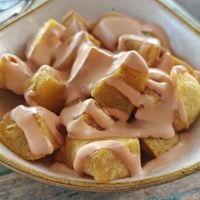 Batatas bravas at Cinnamon in Sitges